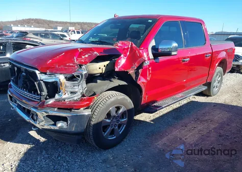 2018 Ford F-150 Lariat z USA, uszkodzony, nr VIN 1FTEW1EG8JKC07967